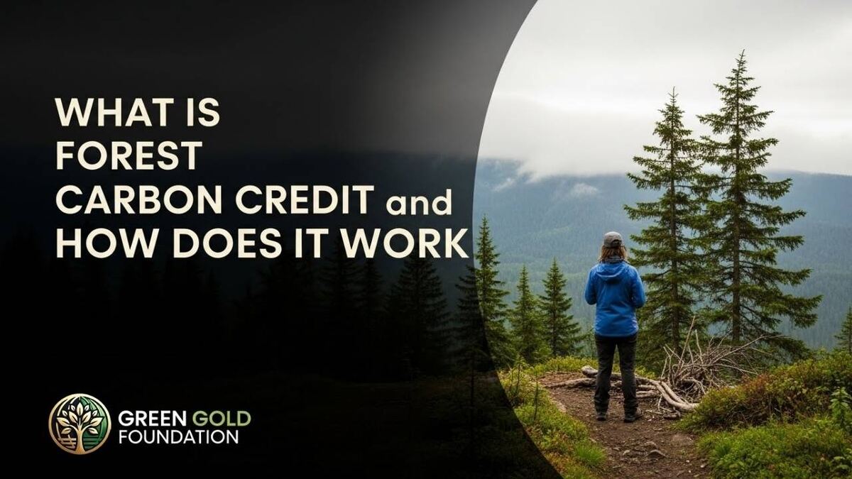 Forest carbon credits
